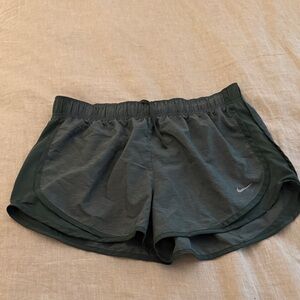 Nike Women's Athletic Shorts in Dark Green
